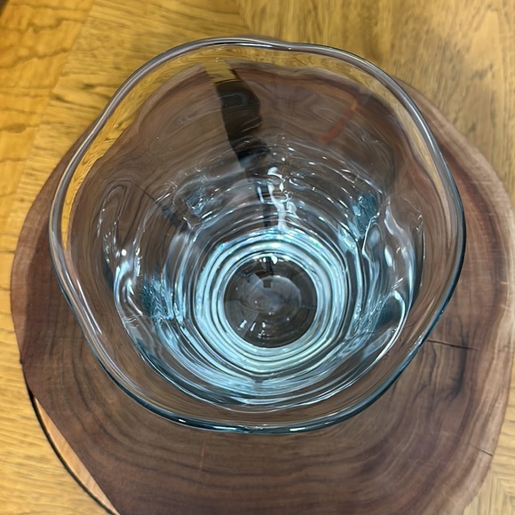 STROMBERGSHYTTAN SWEDEN 8" Crystal Vase with Etched Gazelle - Picture 7 of 12